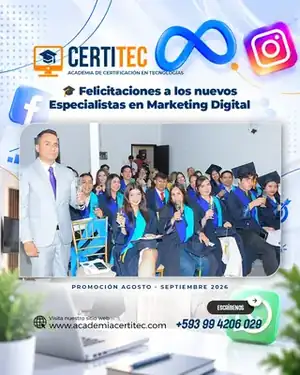 Promoción CertiTec celebrando su certificación