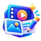 Ilustración de creación de anuncios y contenido