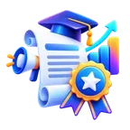 Ilustración de certificación Meta